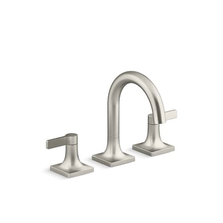 Kohler Venza 2H Wdsprd Lav Fct Vibrant Brushed Nickel, 1.2 gpm 28125-4-BN